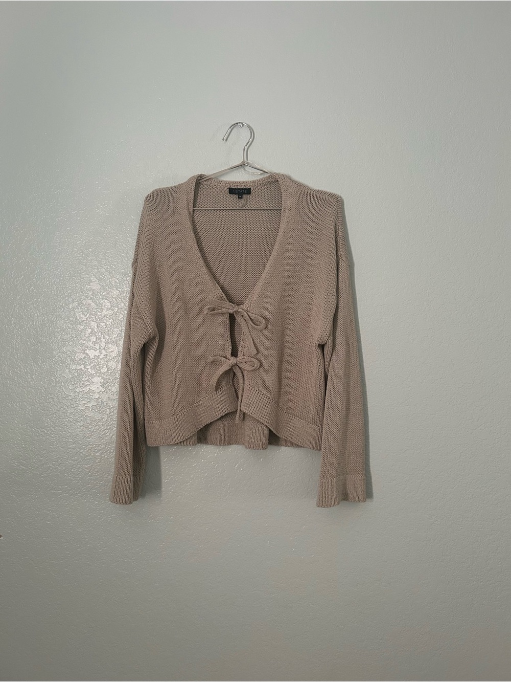 1 State Tier Front Cardigan View 4